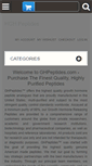 Mobile Screenshot of ghpeptides.com
